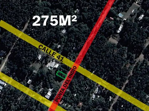 Terreno en venta - 275Mts2 - Mar Azul