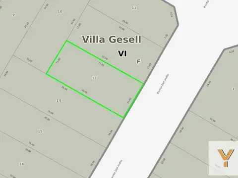 Terreno en Venta en Mar Azul, USD 35.000