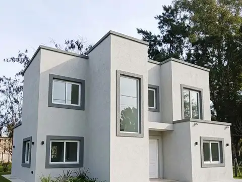 Venta de casa a estrenar en barrio privado Pampa Pilar la Lonja Pilar.