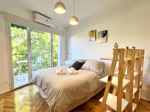 Alquiler departamento monoambiente amoblado Almagro