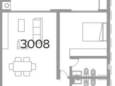 Departamento en Venta de 2 dormitorios