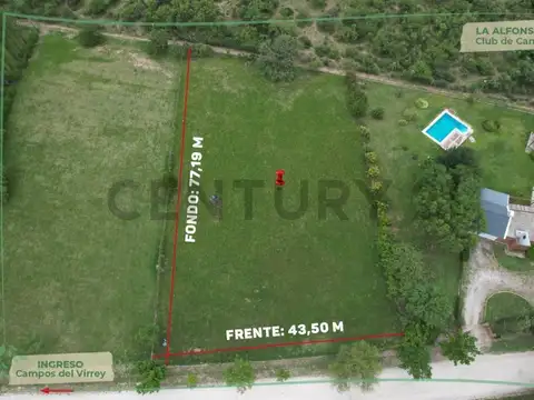 Terreno en Venta de 2980,0 m2