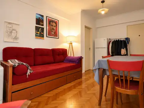 Departamento 2 ambientes con 1 baño