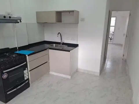 Departamento 2 ambientes con 1 baño