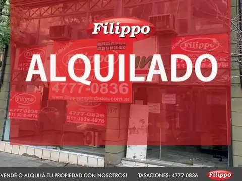 ALQUILADO! Depósito Galpón en Paternal 200m2 Hecho a nuevo!