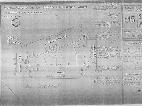 Terreno en Venta de 731,0 m2