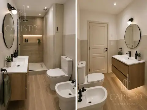 Depto Tipo Casa 3 ambientes con 2 baños