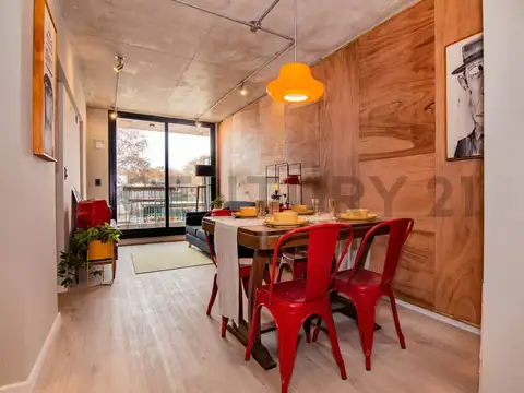 Departamento 2 ambientes con 1 baño