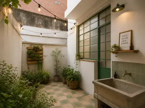 Depto Tipo Casa en Venta en Villa del Parque, USD 124.000