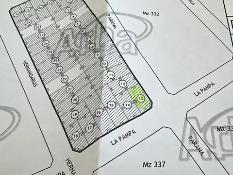 Terreno en Venta en General Rodriguez, USD 19.000