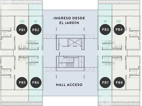 Departamento en Venta con 1 cocheras