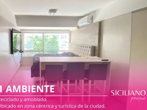Venta - Departamento - Monoambiente - Retiro - Reciclado - Amoblado