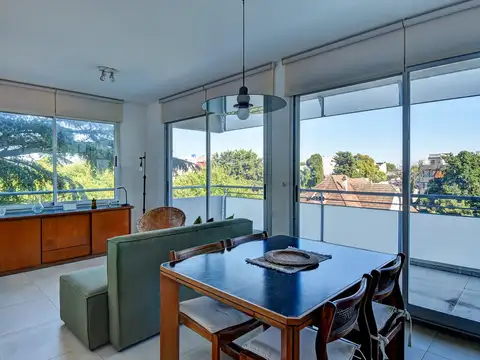 Departamento 2 Ambientes amoblado con cochera en Florida