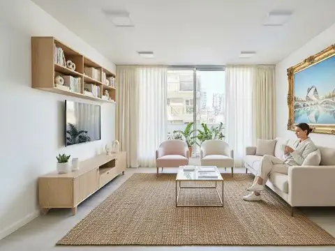 VENTA 2 AMB A ESTRENAR APTO CREDITO CON BALCON TERRAZA A.PROF.