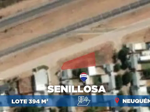 VENTA LOTE DE 394 M2 SOBRE RUTA 