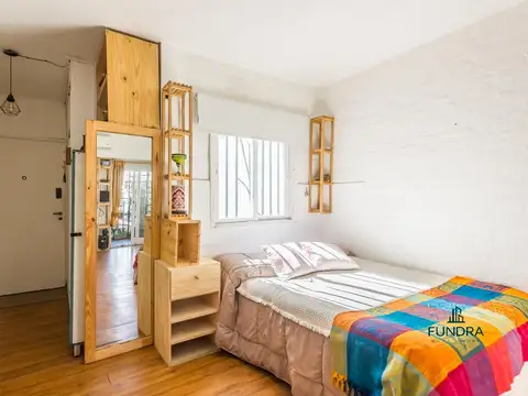 Departamento 2 ambientes en venta con balcón y terraza propia en congreso