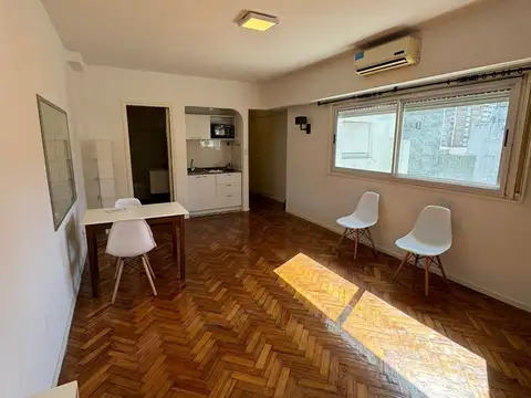 Departamento monoambiente  en alquiler en recoleta, capital federal, buenos aires