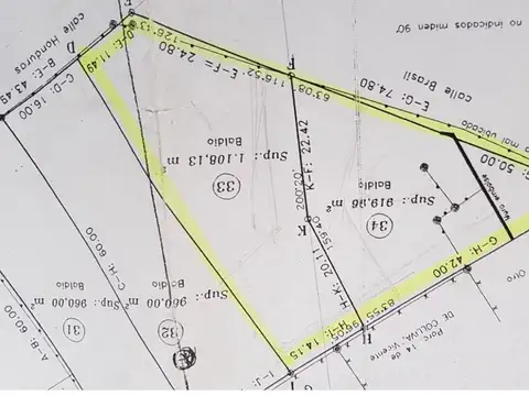 Terreno en Venta en Villa Allende, USD 55.000