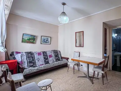 Departamento 2 ambientes con 1 baño