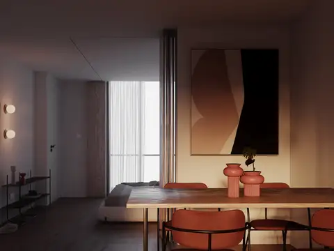 Departamento Monoambiente con 1 baño