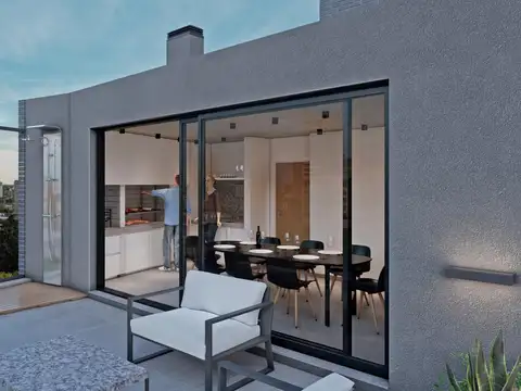 Departamento 3 ambientes con 2 baños