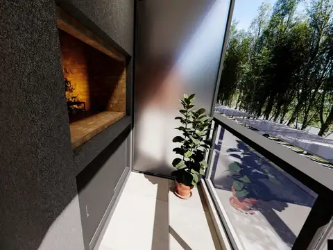 Departamento 3 ambientes con 1 baño