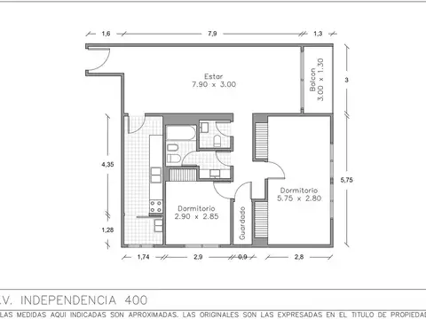 Departamento en Venta de 3 dormitorios
