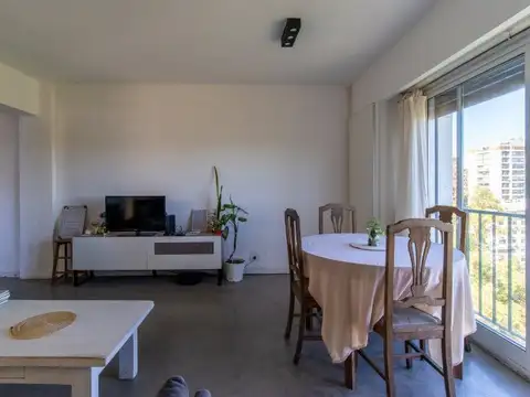 Departamento 3 ambientes en Vicente López – Piso alto, vista abierta