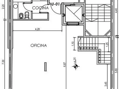 Venta - oficina piso exclusivo, a estrenar - pichincha, rosario.