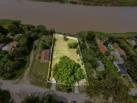 LOTE SOBRE RÍO CON OBRA DE DEFENSA | SAUCE VIEJO