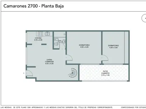 Depto Tipo Casa en Venta de 3 dormitorios