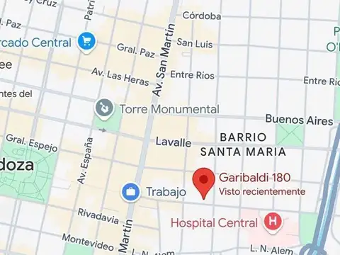 Garibaldi 180 Ciudad de Mendoza