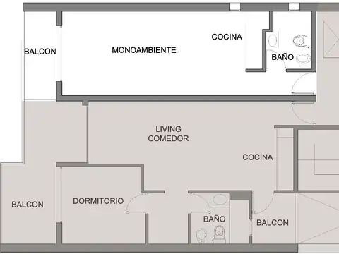 Departamento en Alquiler al Norte