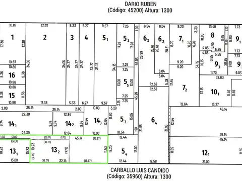 Terreno en Venta en Refinerias, USD 350.000