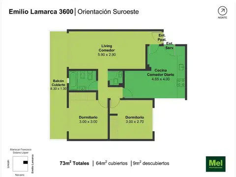 Emilio Lamarca 3600