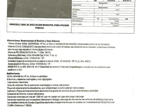 Venta -Terreno  - Abasto