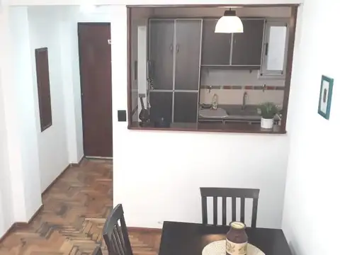 Departamento 2 ambientes con 1 baño
