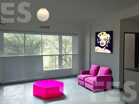 Departamento 2 ambientes con 1 baño