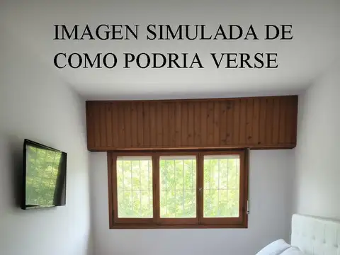 Depto Tipo Casa 3 ambientes con 1 baño