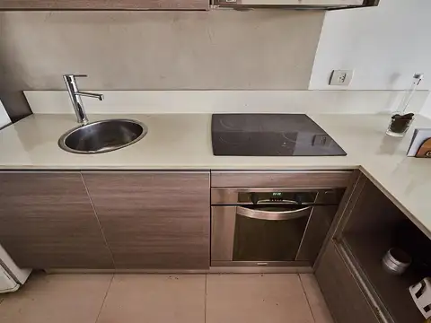 Departamento 2 ambientes con 2 baños