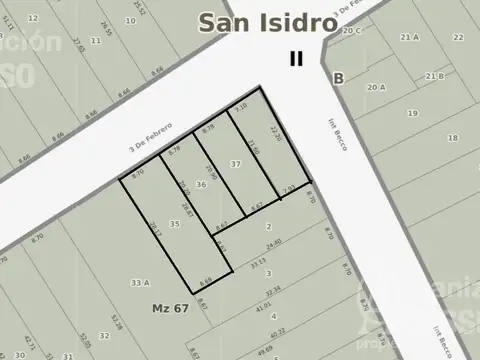 Terreno en Venta en San Isidro Vias / Rolon, San Isidro