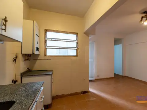 Departamento 2 ambientes con 1 baño