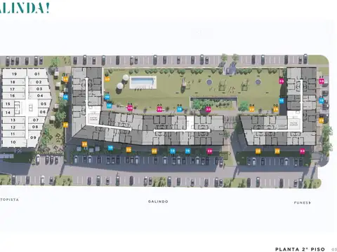 Oficina en VENTA - Edificio Galinda!, Funes (Fundar)