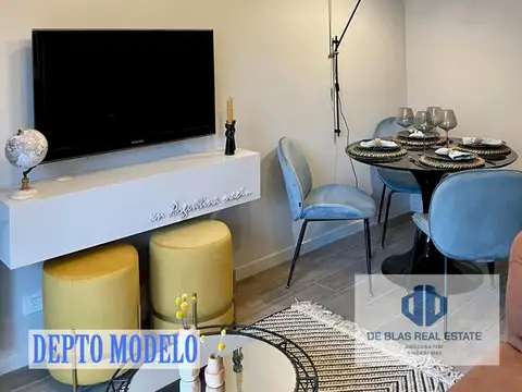 Departamento 3 ambientes con 2 baños
