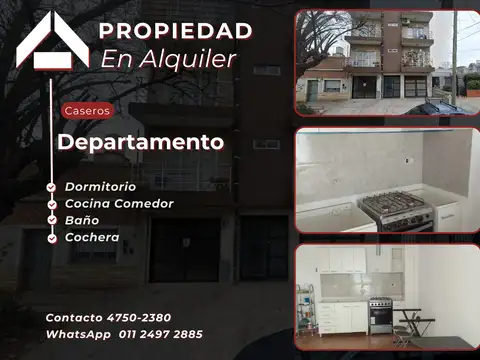 Departamento en alquiler en Caseros
