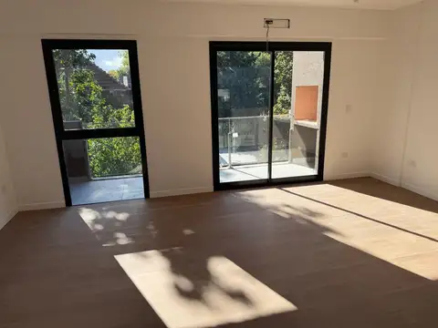 Departamento en gran terraza propia a estrenar