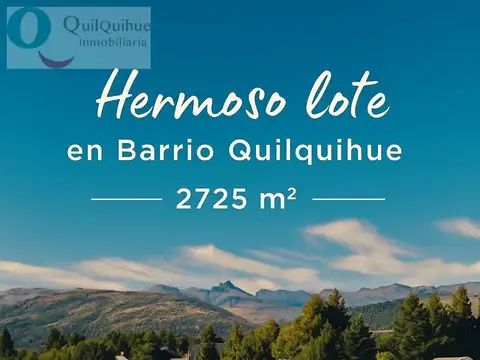 Terreno - quilquihue
