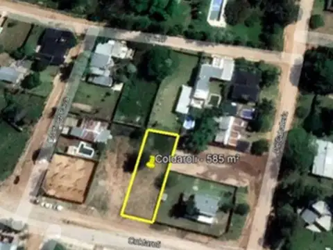 Terreno en Venta 39  mts Fondo