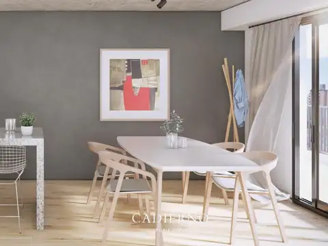 Departamento 2 ambientes con 1 baño