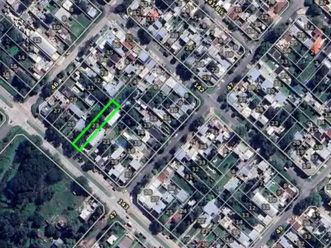 Terreno en Venta 10  mts Frente